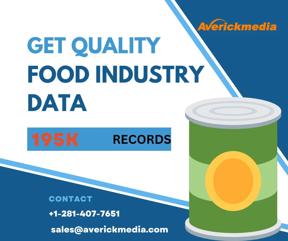 Data Management is a key role in food and beverage industry