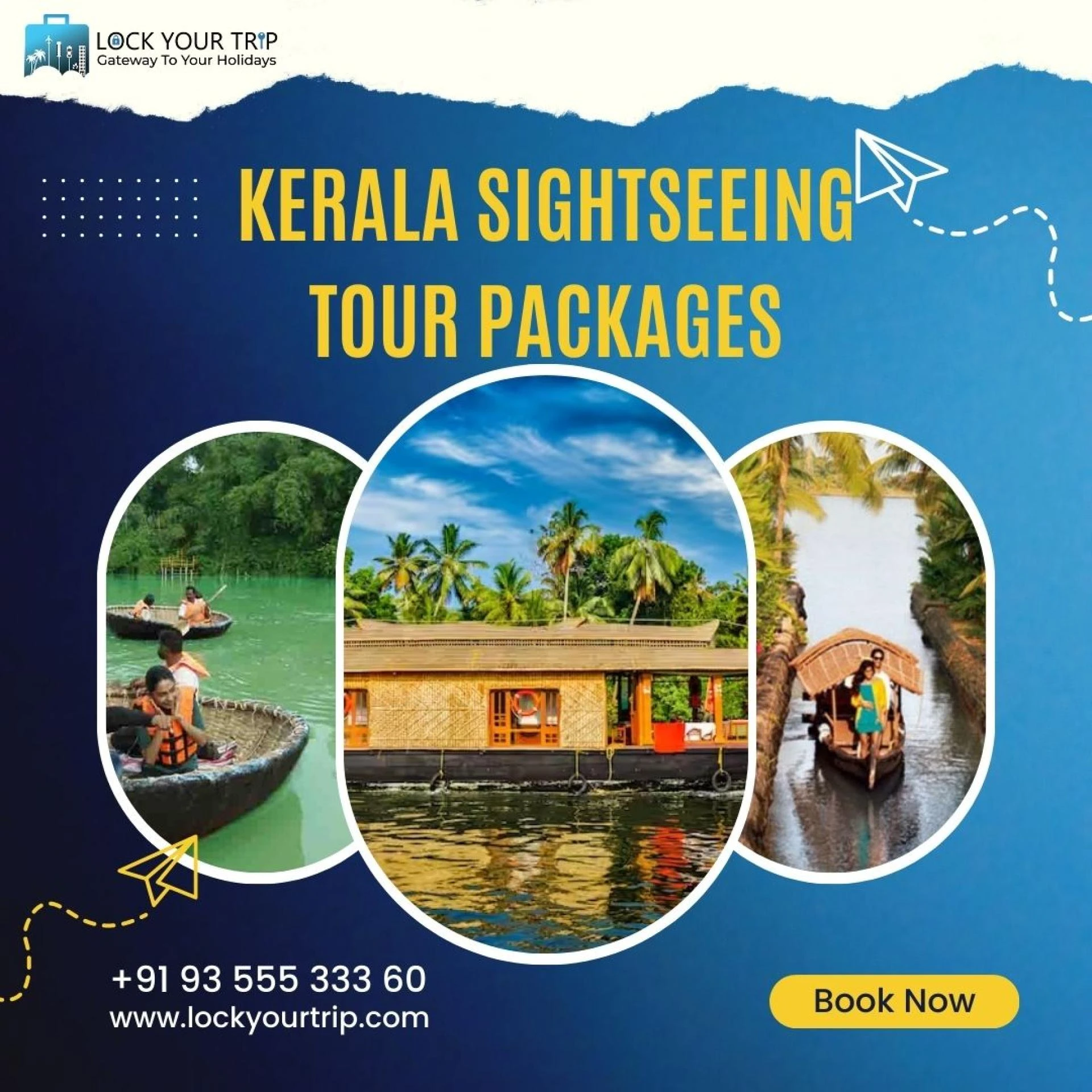 Explore the Beauty of Kerala with Sightseeing Tour Packages