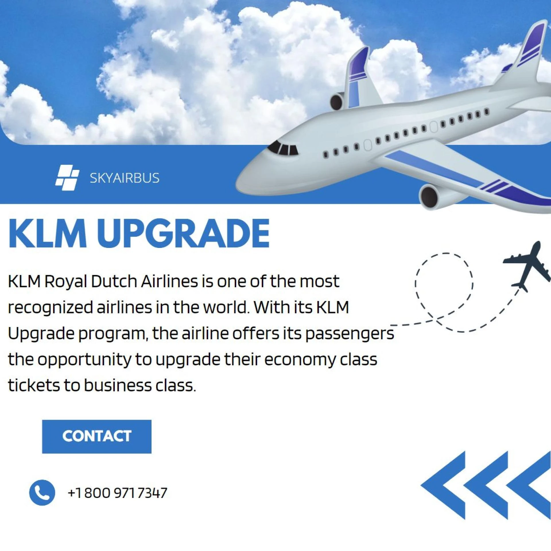 KLM Upgrade