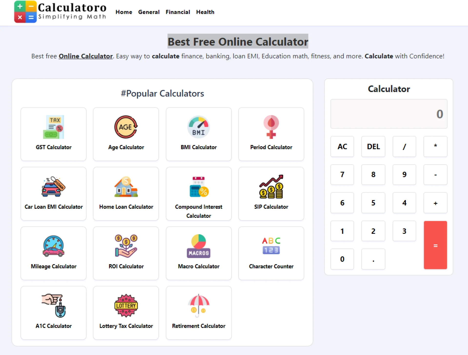 Best Free Online Calculator