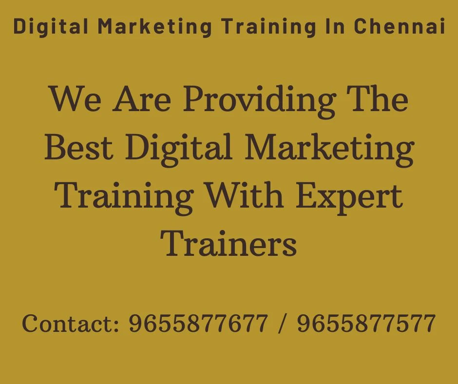 Digital Marketing Course in Chennai