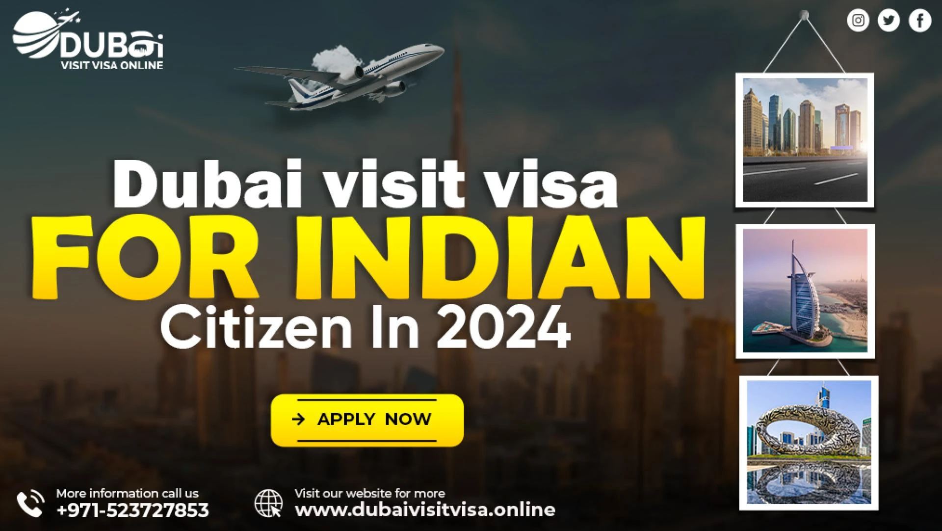 Dubai Visit Visa For Indian Citizens In 2024- Documents, Process and Fees Guide