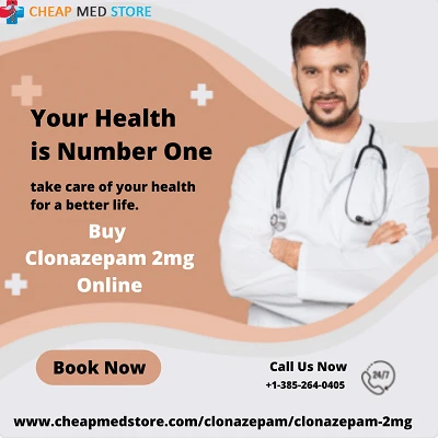 Order Clonazepam 2mg || To Treat Panic Attacks || Cheapmedstore