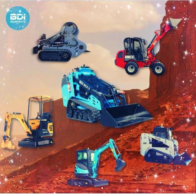BDI Mini Excavator and Mini Skid Steer Selection