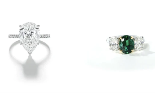 Elegance of Lumije's Lab-Grown Diamond Stud Earrings