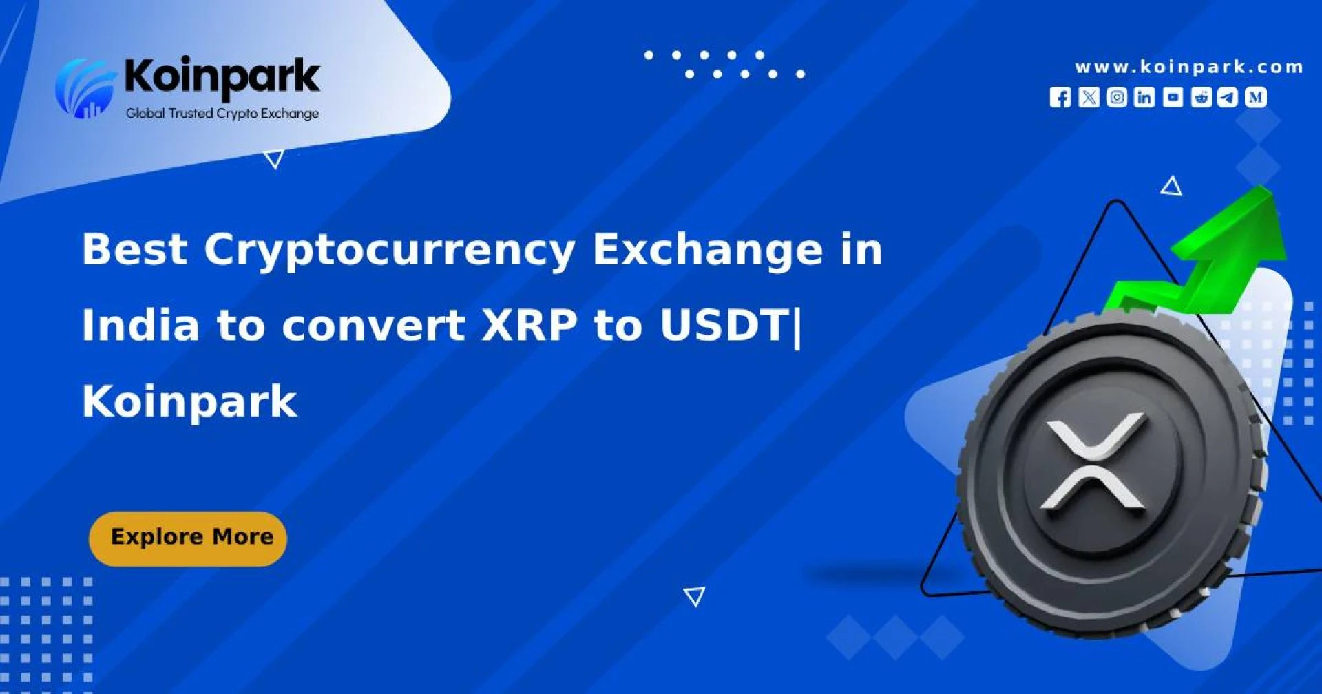 Best Cryptocurrency Exchange in India to convert Ripple (XRP) to Tether (USDT)|XRP-USDT