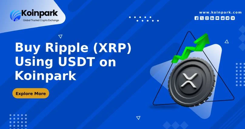 Buy Ripple (XRP) Using USDT on Koinpark Cryptocurrency Exchange App | XRP/USDT