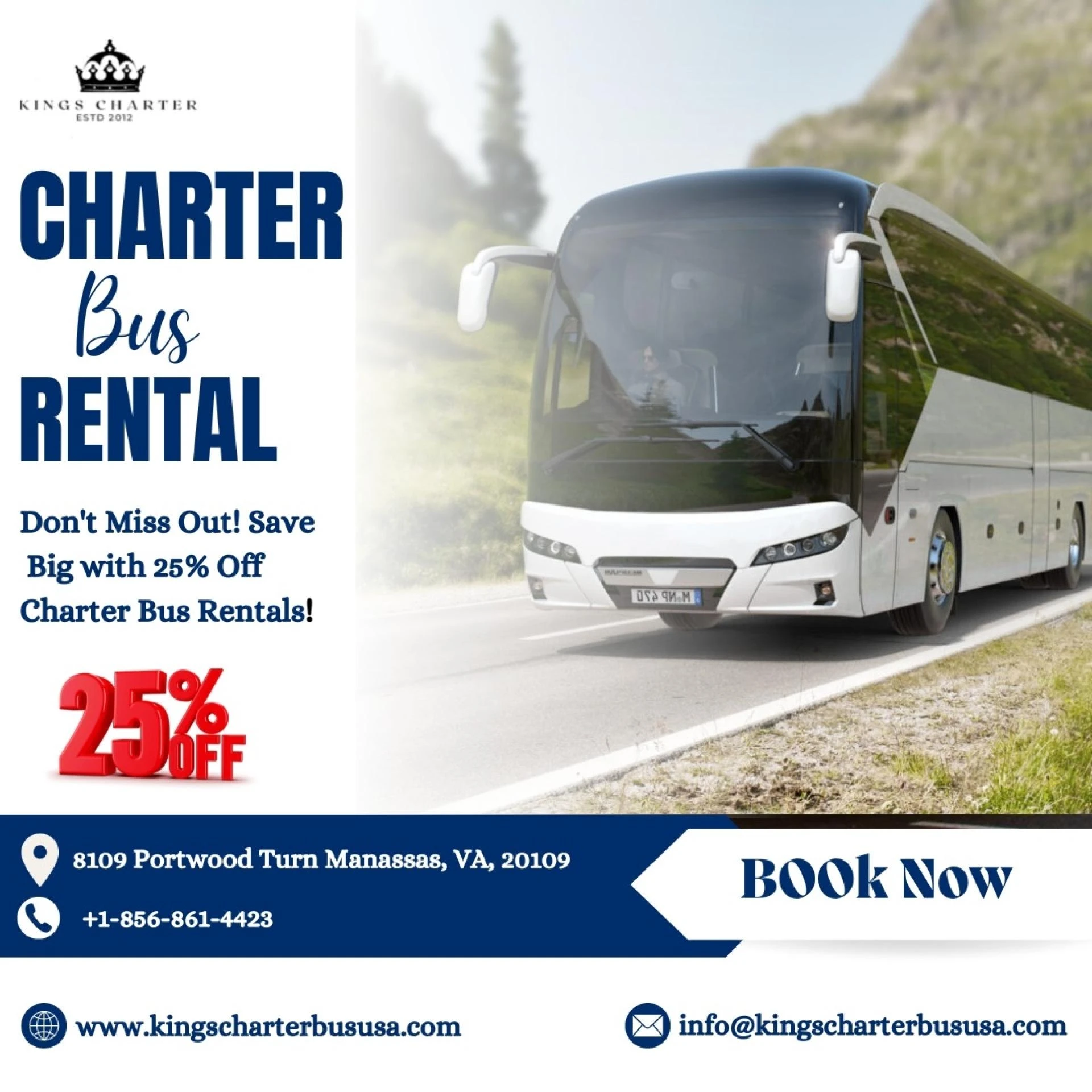 "Top Destinations to Explore by Charter Bus in 2024"