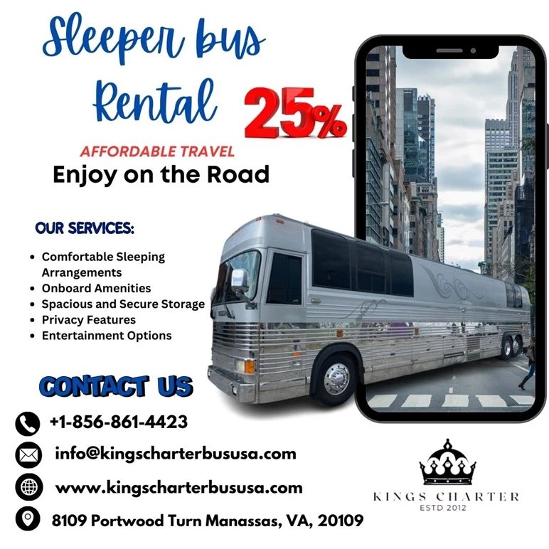 "What Are the Top Features of Affordable Sleeper Bus Rentals?"