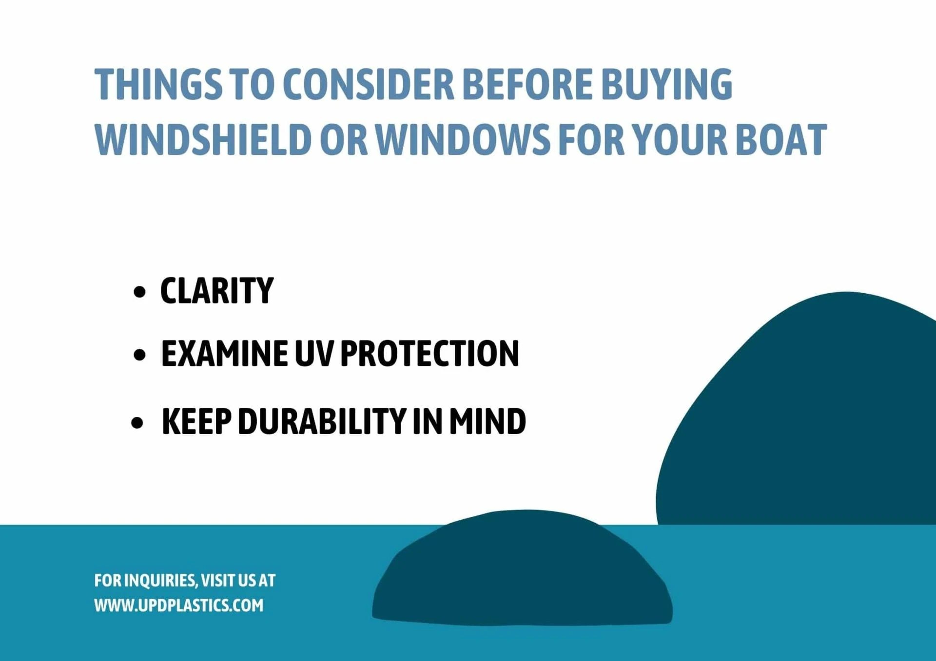 Things To Consider Before Buying Windshield or Windows For Your Boat
