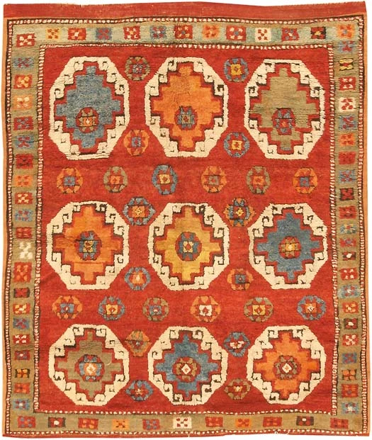 An Antique Hooked Rug