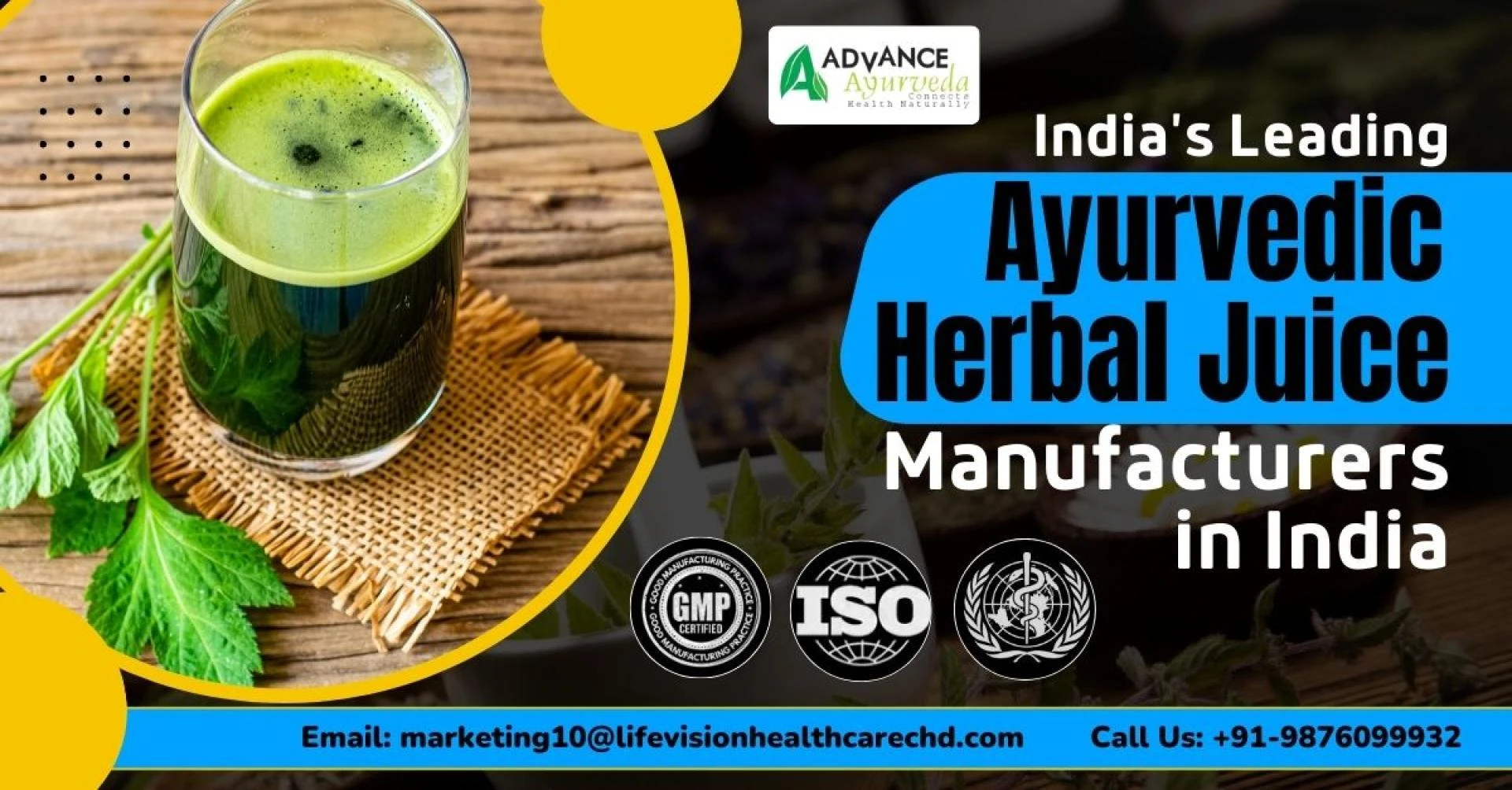 Advance Ayurveda: Leading Ayurvedic Juice Manufacturing Company for Holistic Health Solutions
