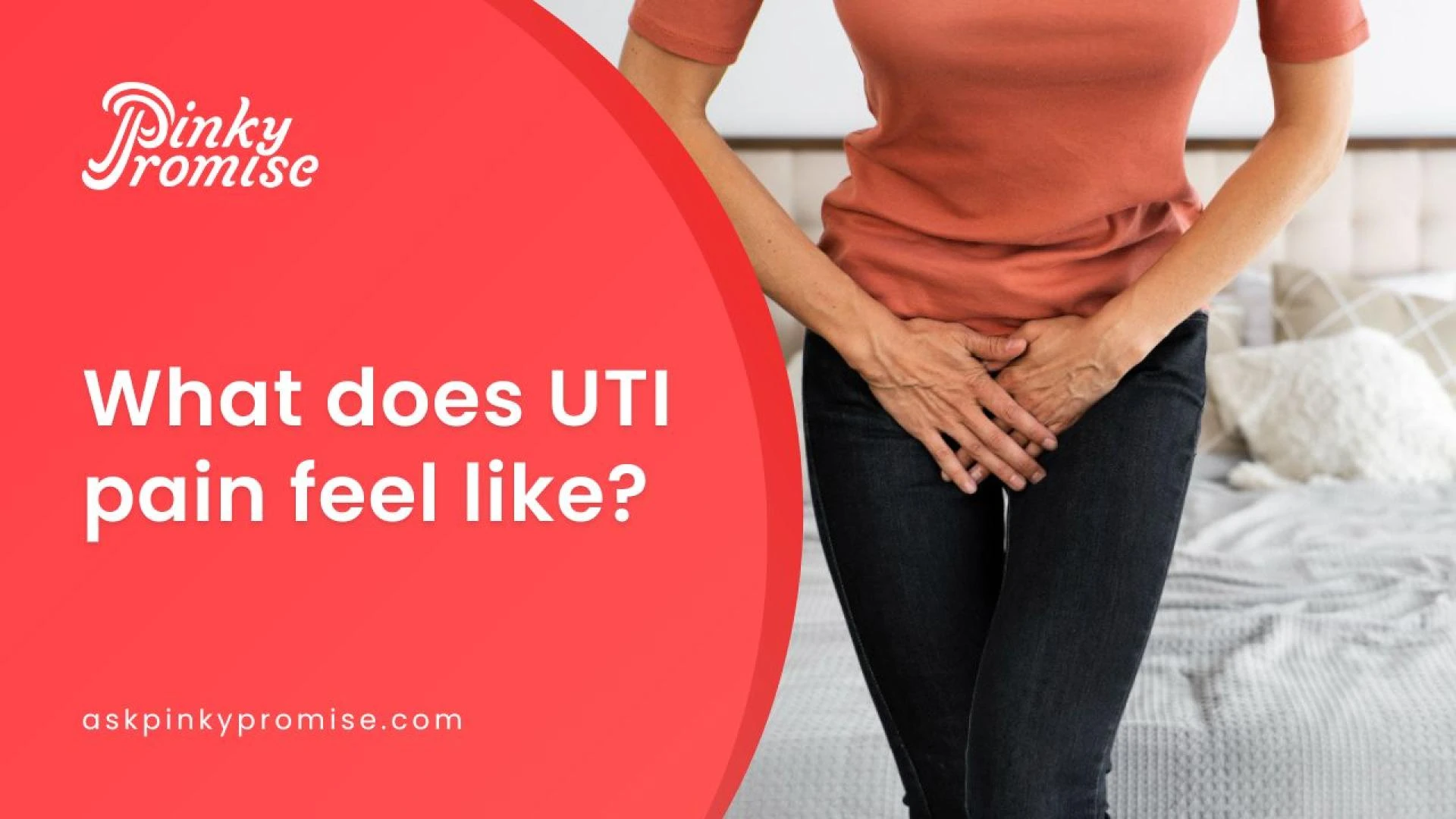 What does UTI pain feel like?
