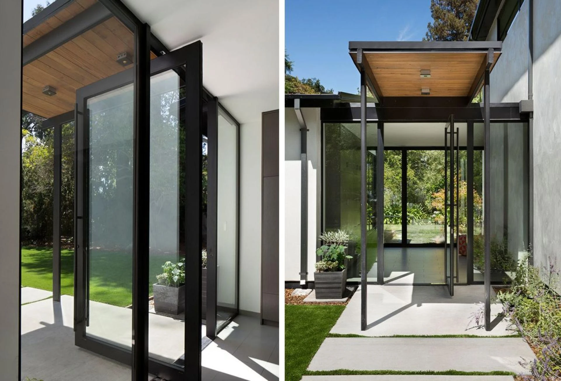Add Modern Charm with Pantry Glass Closet Doors