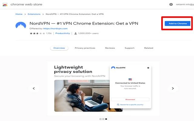 Nord VPN Chrome Extension Download 2021
