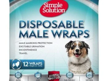 Disposable Male Dog Wraps: The Ultimate Solution for Incontinence in Dogs