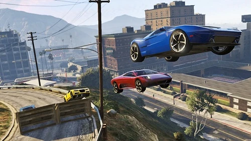 GTA 5: Location to Perform Car Jumps at Los Santos