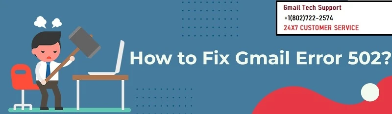 What is Gmail server error 502, How to fix?