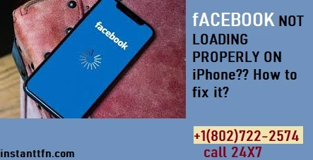 Facebook not loading properly on iPhone and Android