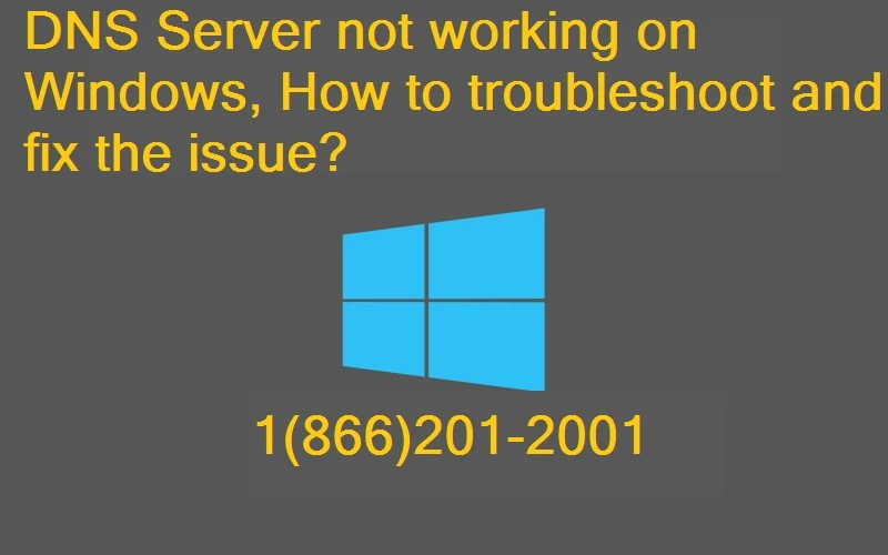 DNS Server not working on Windows?