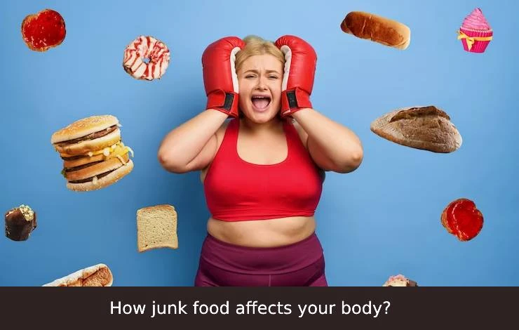 how junk food affects your body?