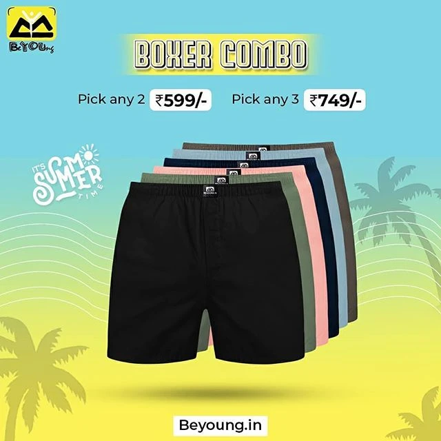 Get The Latest Boxer Shorts Designs At Online Stores