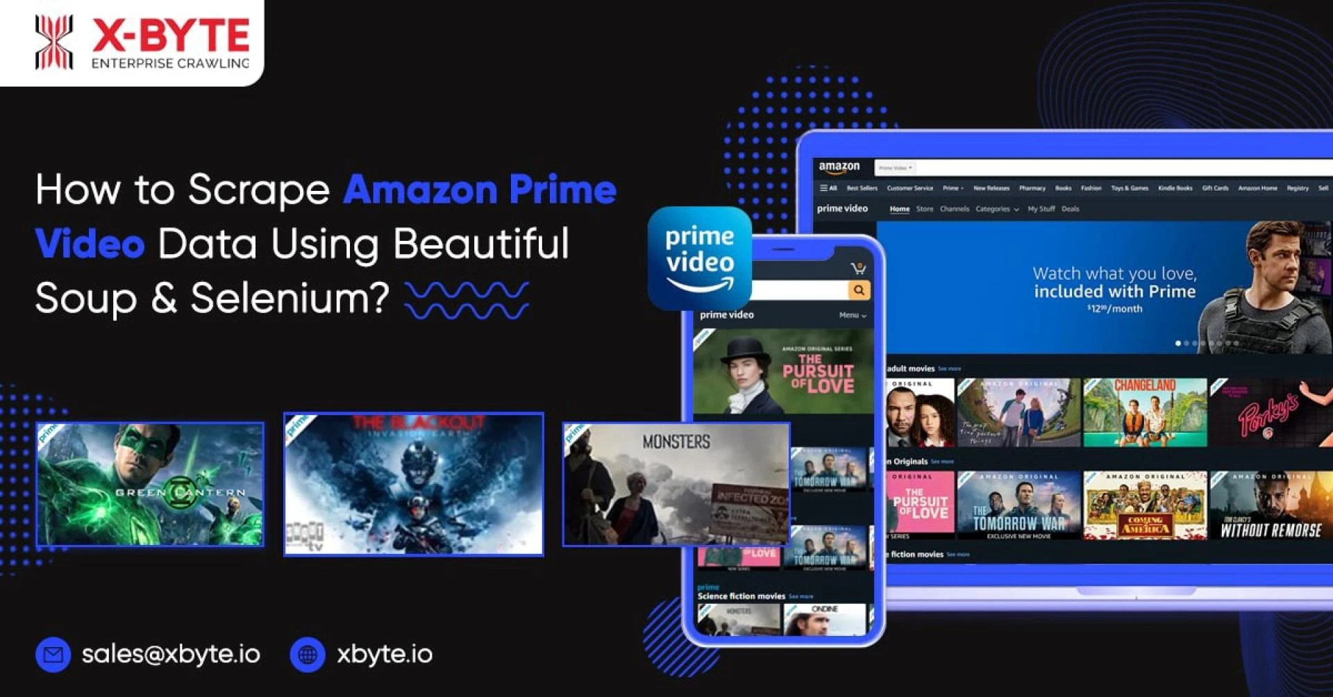 How to Scrape Amazon Prime Video Data Using Beautiful Soup &amp; Selenium