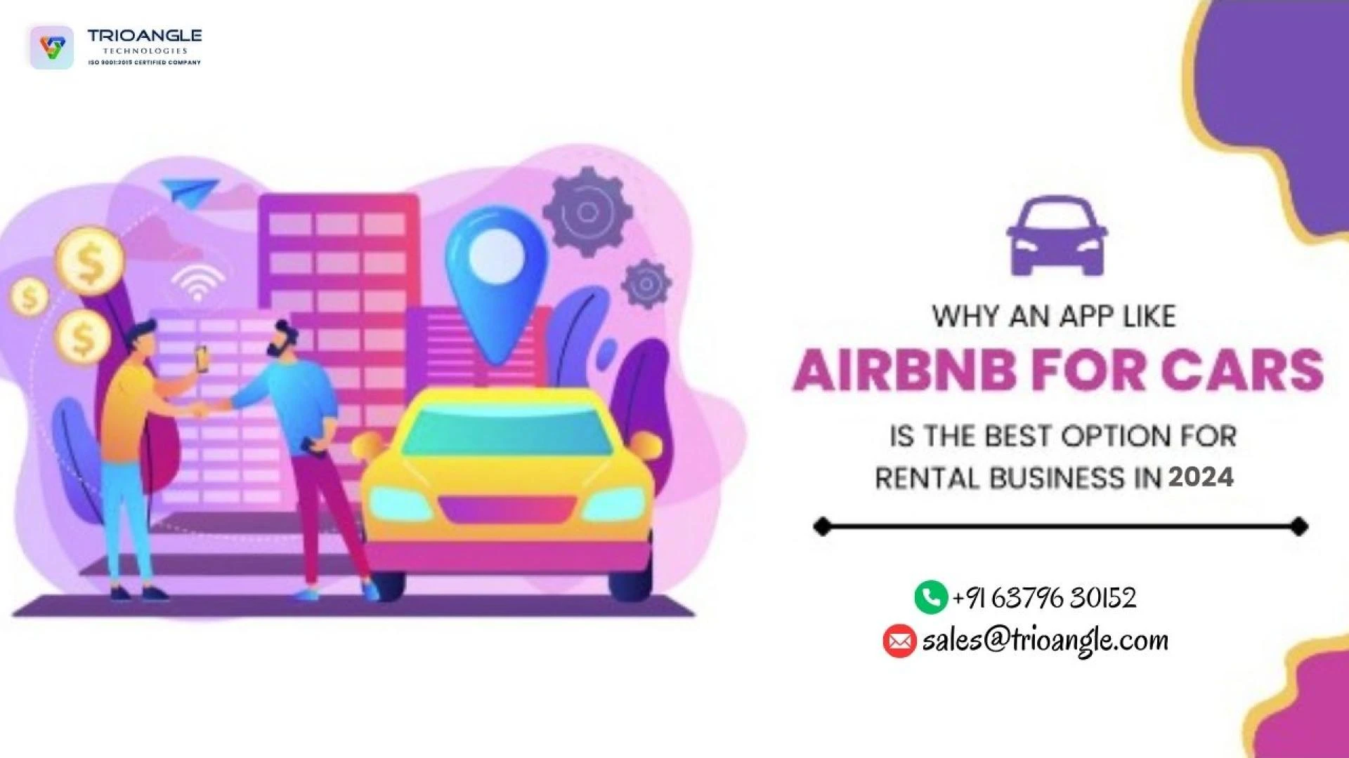 Why An App Like Airbnb For Cars Is The Best Option For Rental Business in 2024