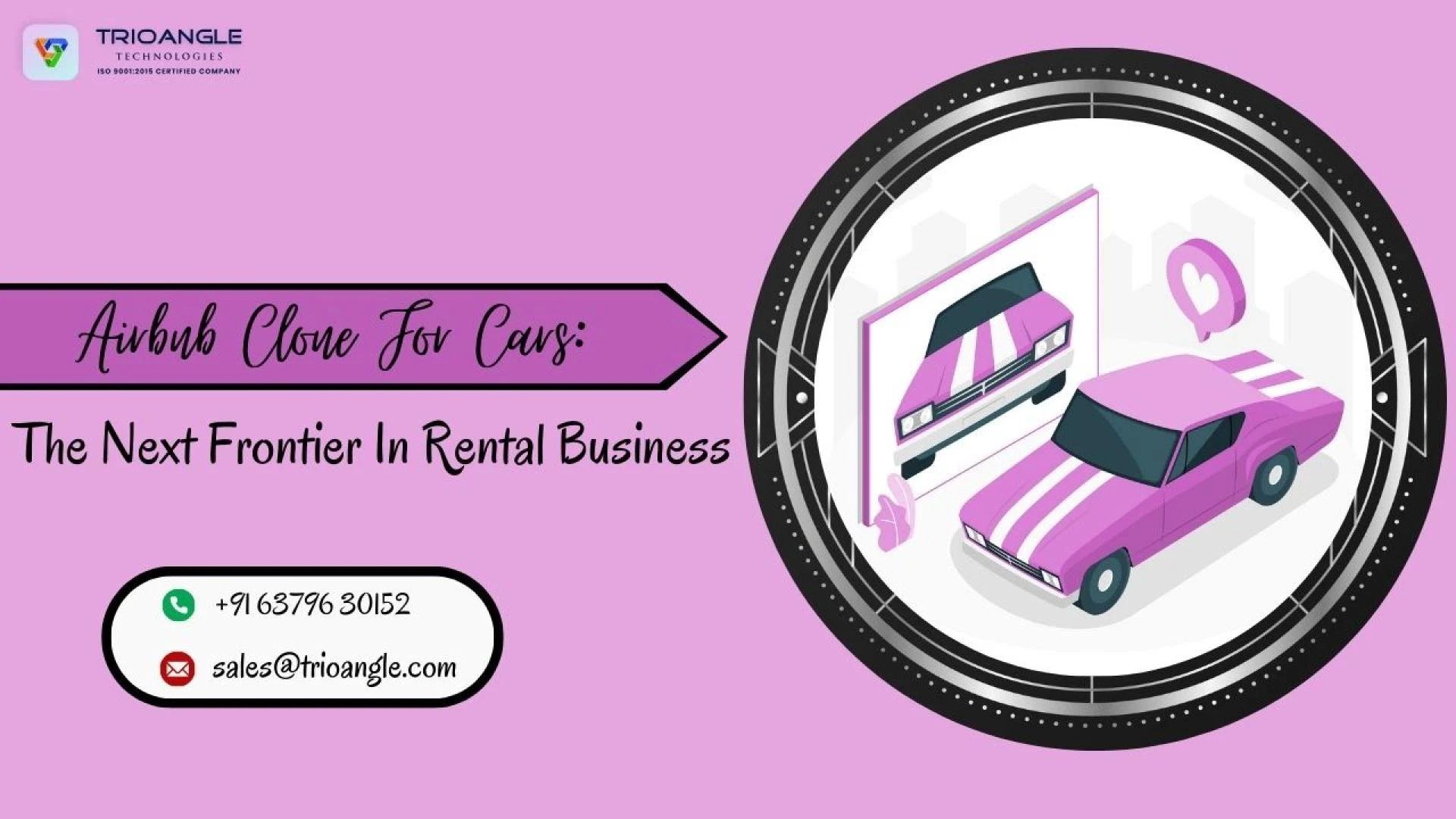 Airbnb Clone For Cars: The Next Frontier In Rental Business