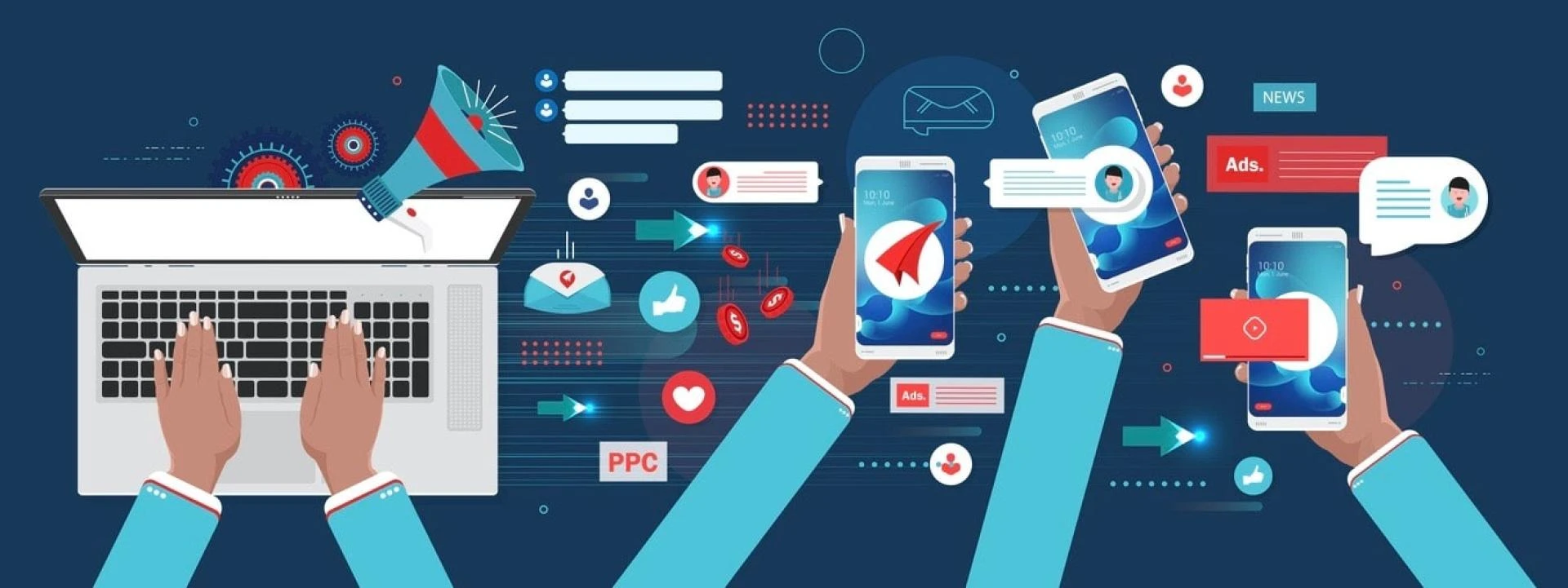 Mastering the Multi-Faceted Marvel: Social Media's Role in Modern Marketing