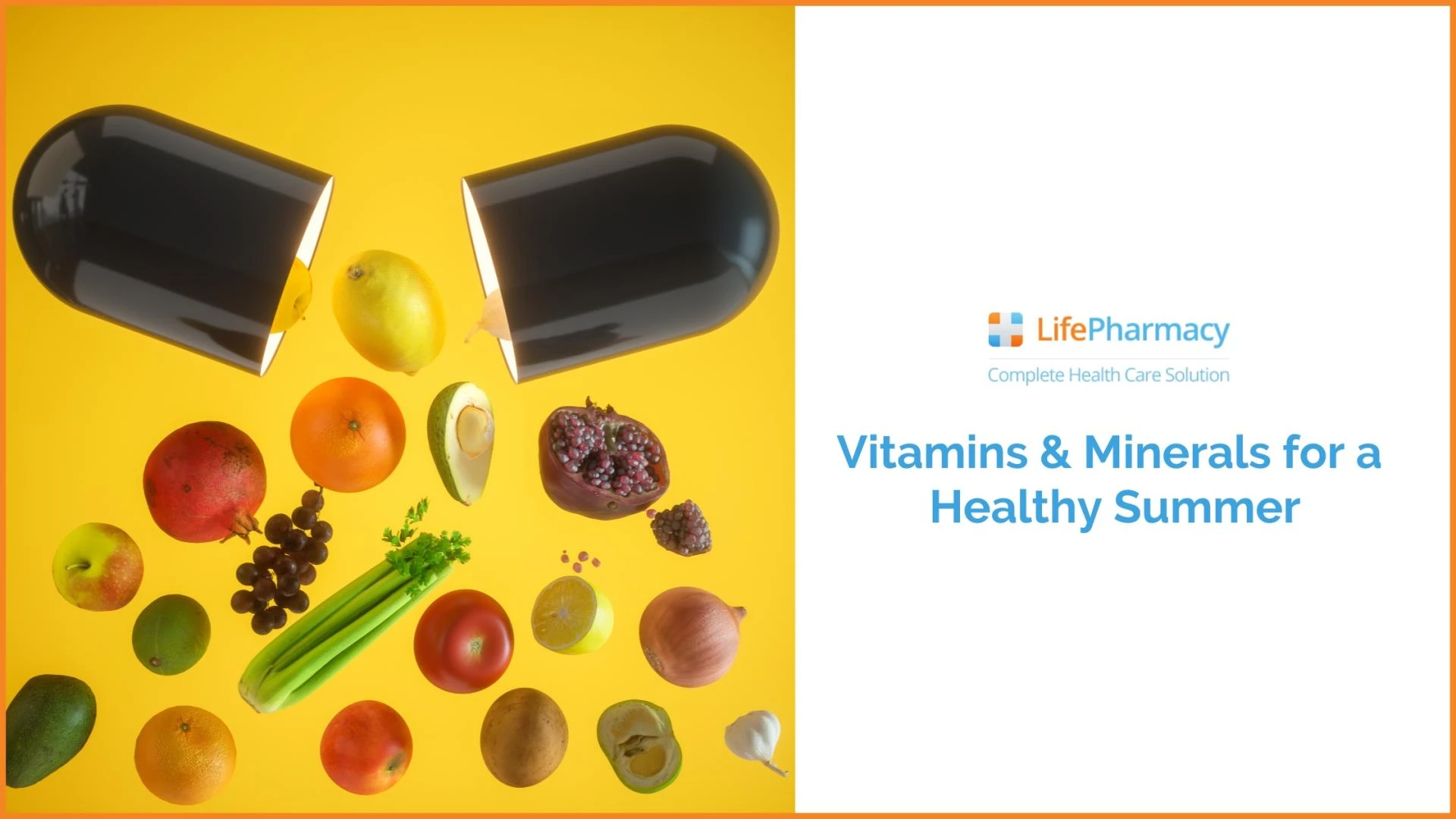 Vitamins &amp; Minerals for a Healthy Summer