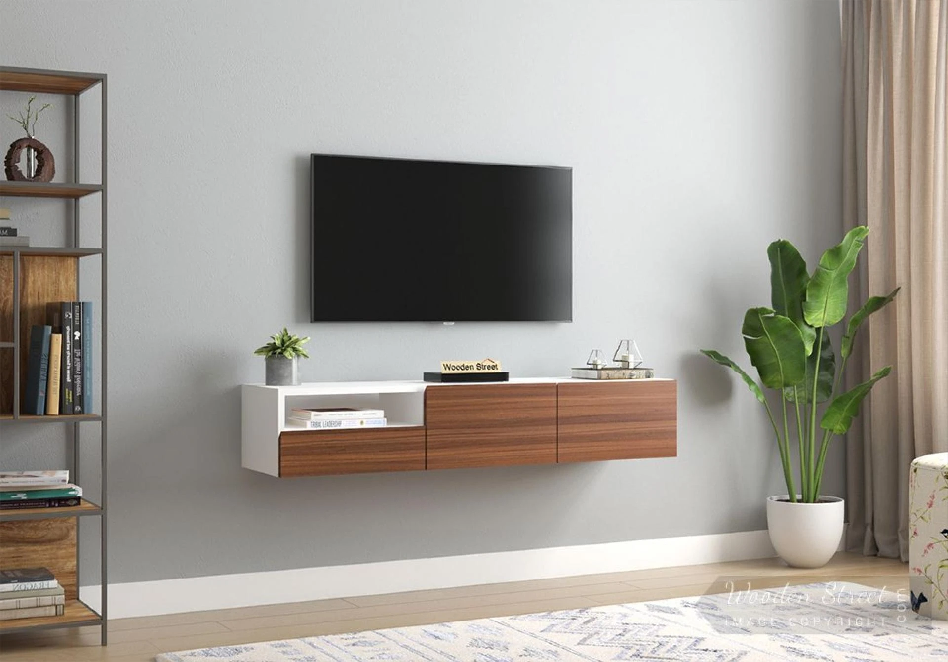 7 Trendy Ideas to Decorate TV Cabinet and Surrounding