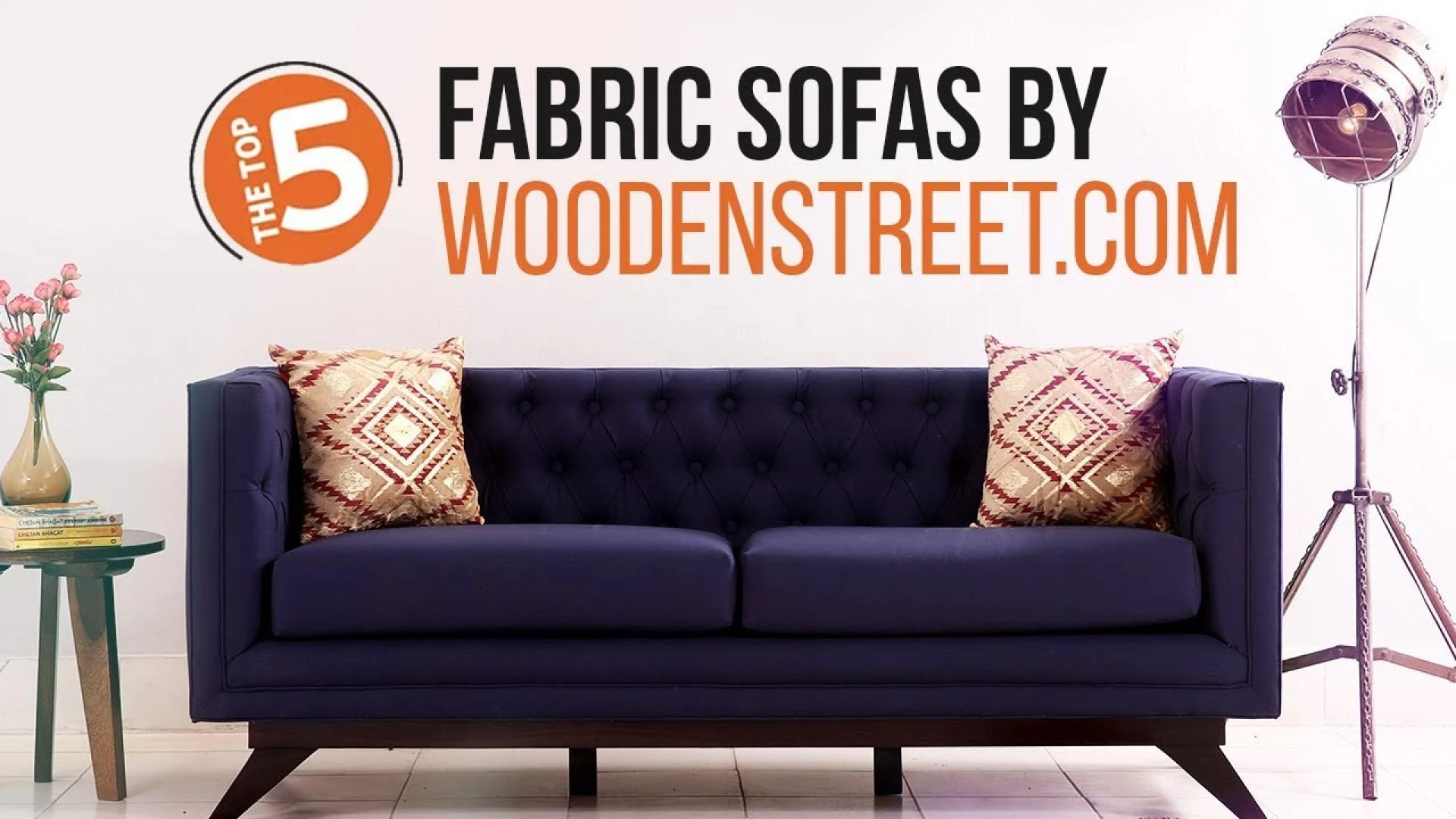 Fabric Sofas: Top 5 Fabric Sofa Design by Woodenstreet.com
