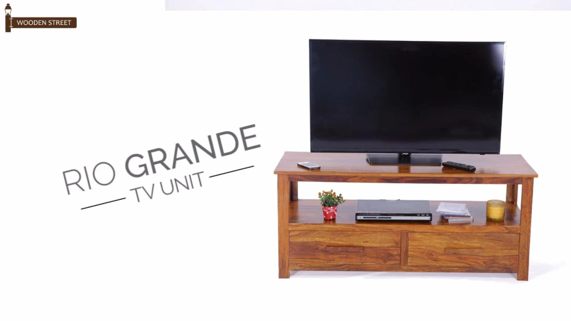 TV Unit Furniture - Buy Rio Grande TV Unit Design Online by Wooden Street
