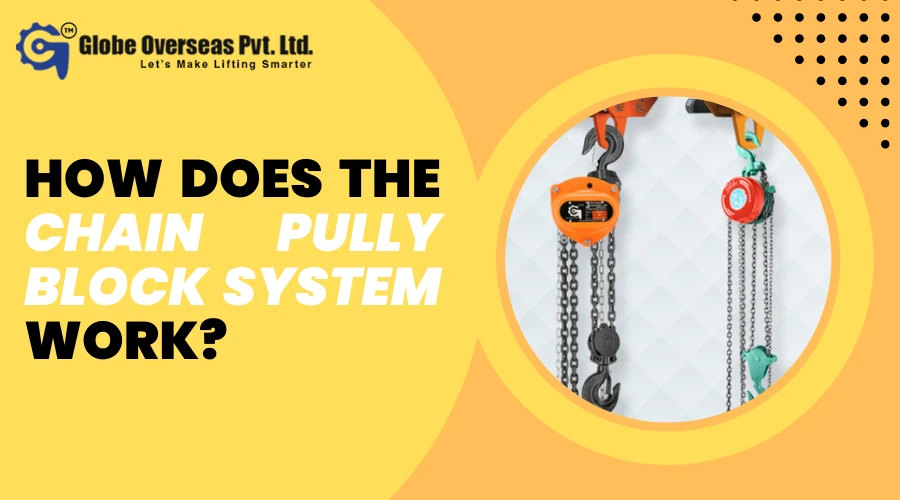 What are the workings of the Chain Pully Block System?