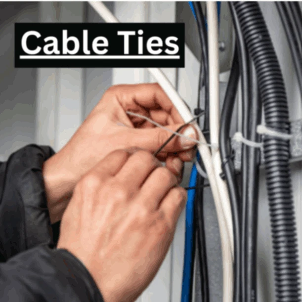 Secure and Organize with Cable Ties
