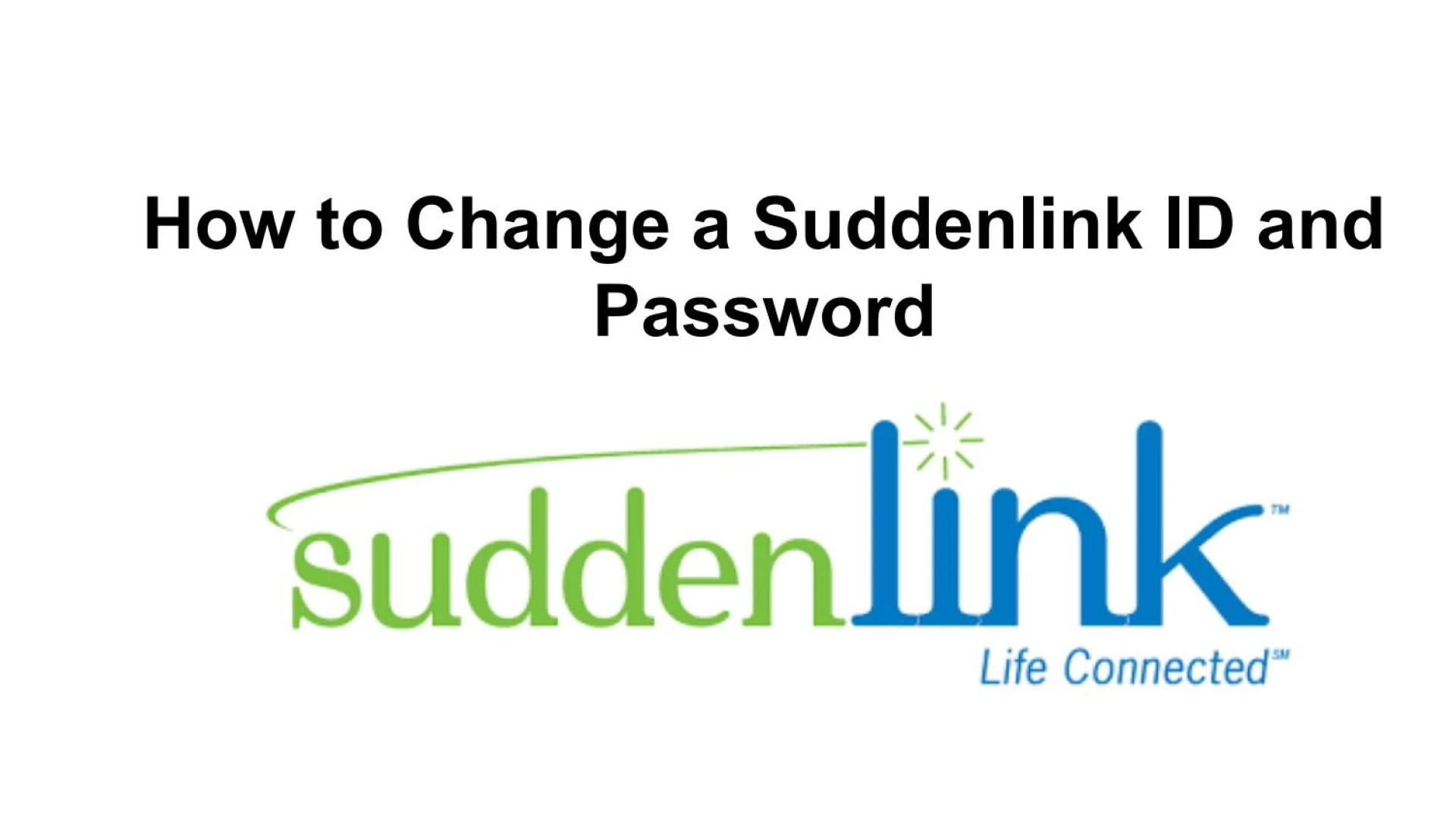 Suddenlink Password Change
