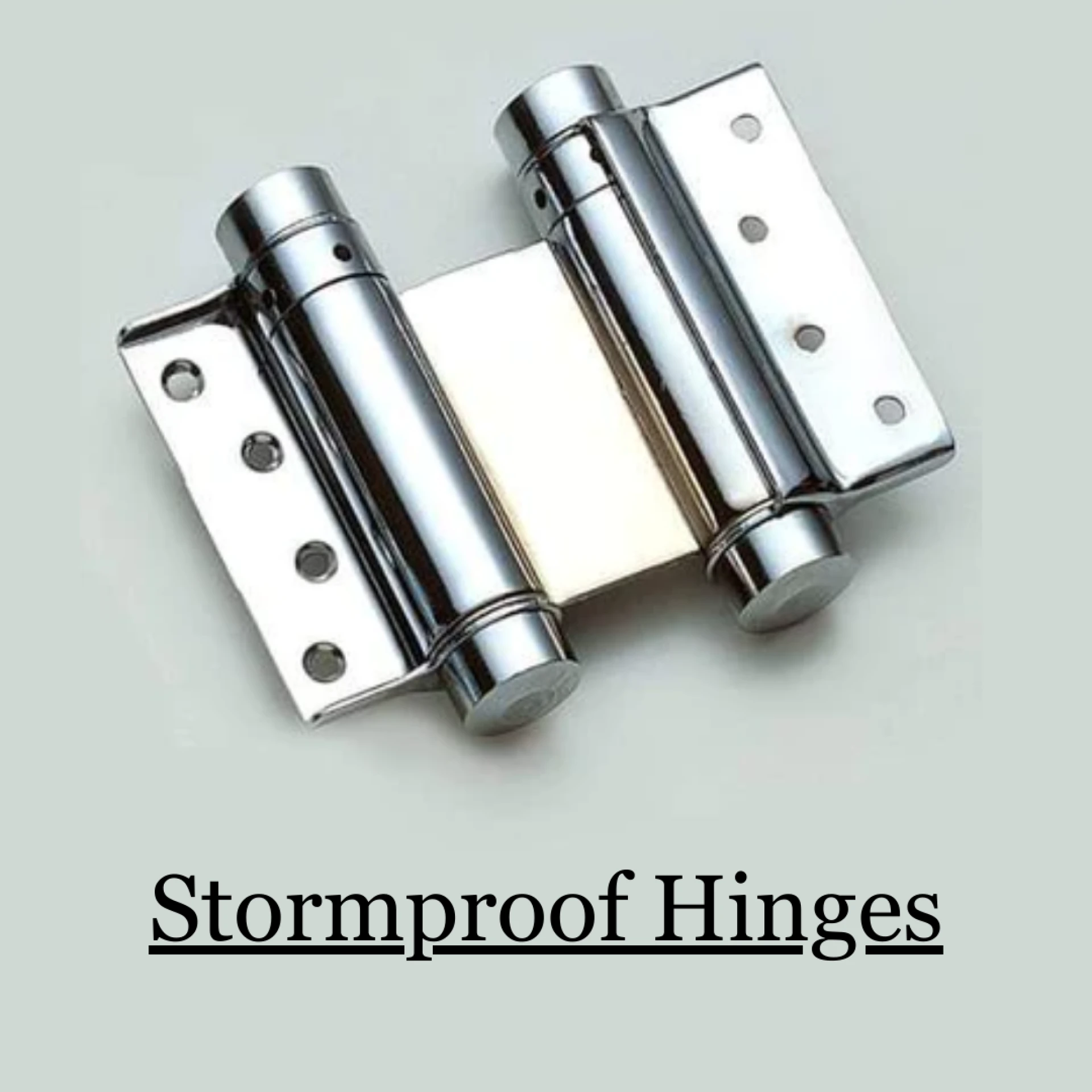 Secure Doors with Premium Stormproof Hinges at WeSupply Fixings