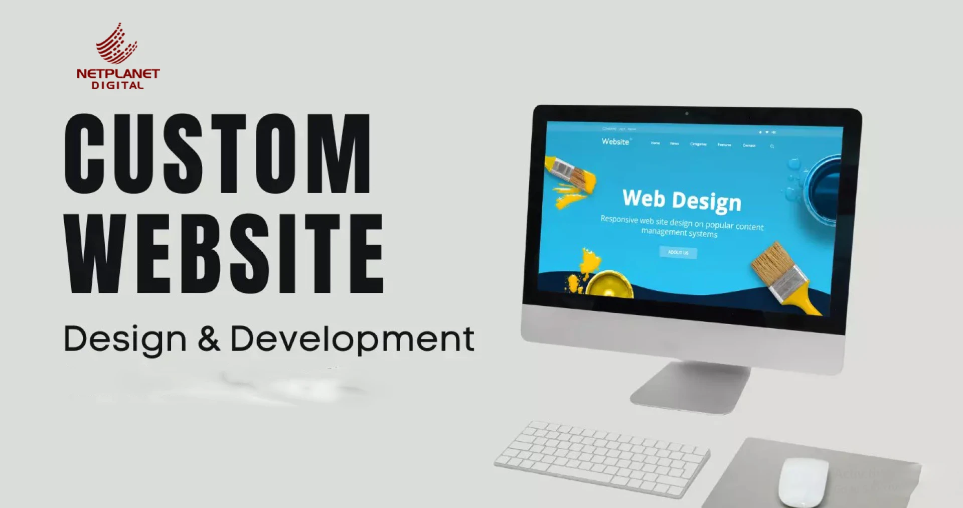 Crafting Digital Excellence: Netplanet Digital as Your Premier Custom Website Development Company in Australia