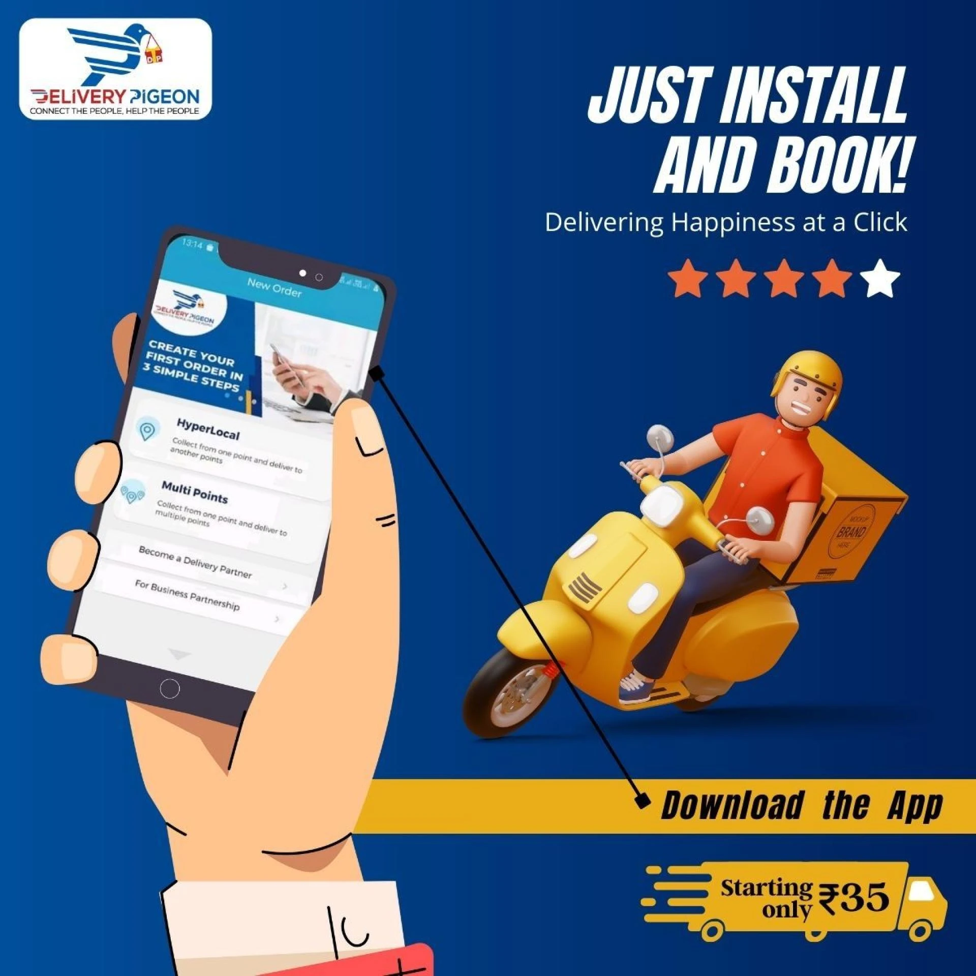 Role of AI in Courier Delivery Services: Delivery Pigeon 