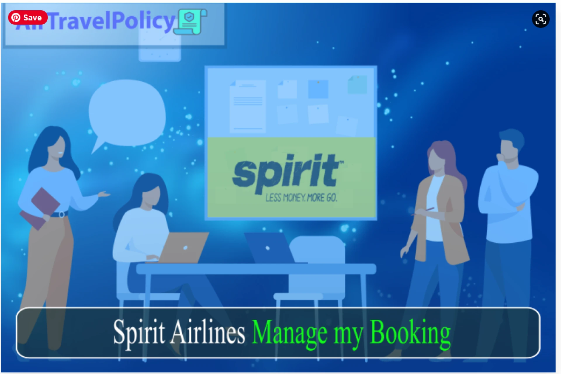 How to Use Spirit Airlines Manage Booking Option: AirTravelPolicy