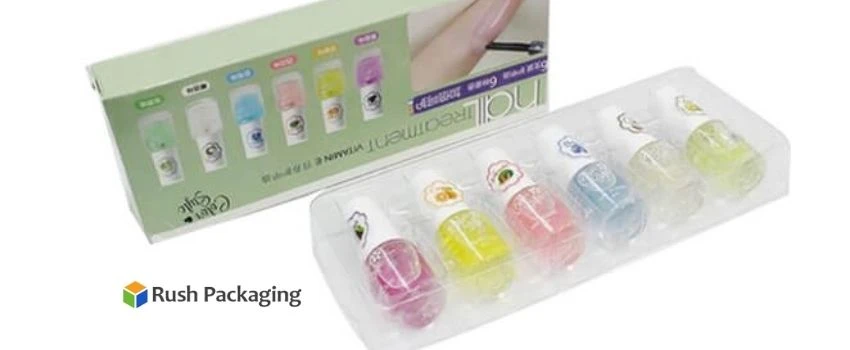 Get Nail Polish Boxes with free shipping at Rush Packaging