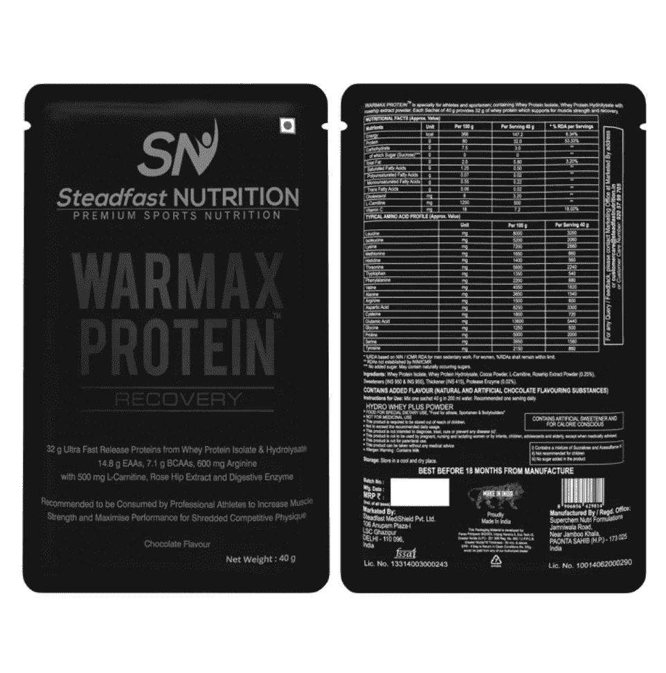 Buy the best protein for muscle gain - WARMAX PROTEIN