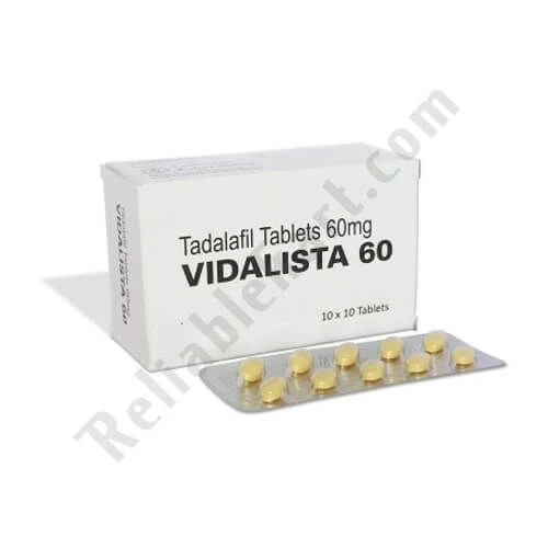 Vidalista 60 Mg | Tadalafil | Reviews, Price| Effective ED Pills| Upto 50% OFF