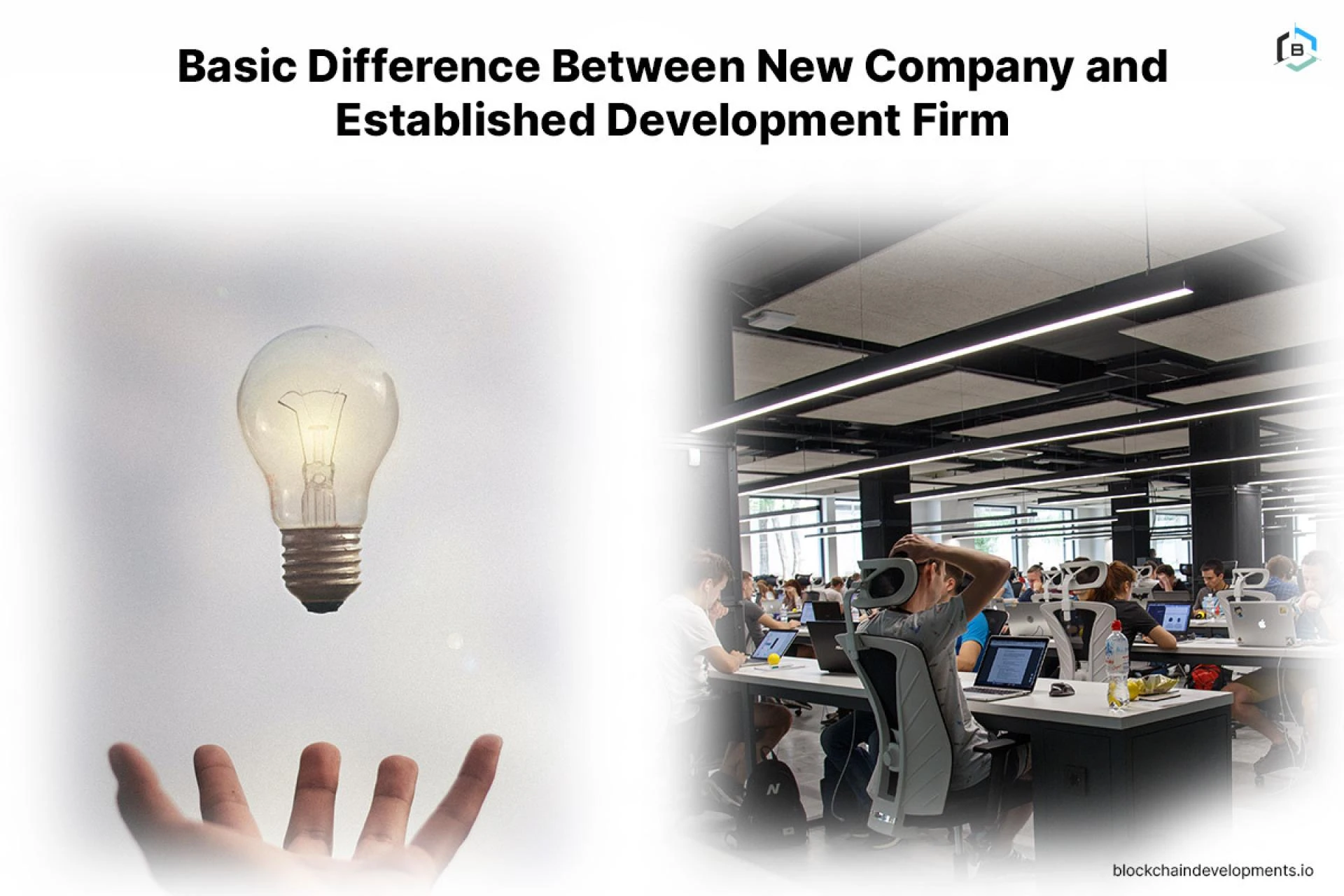 Basic Difference Between New Company and Established Development Firm