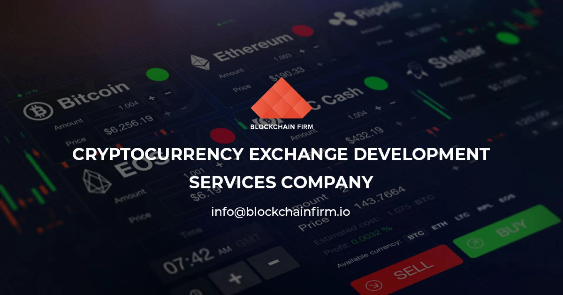Cryptocurrency Exchange Development Services