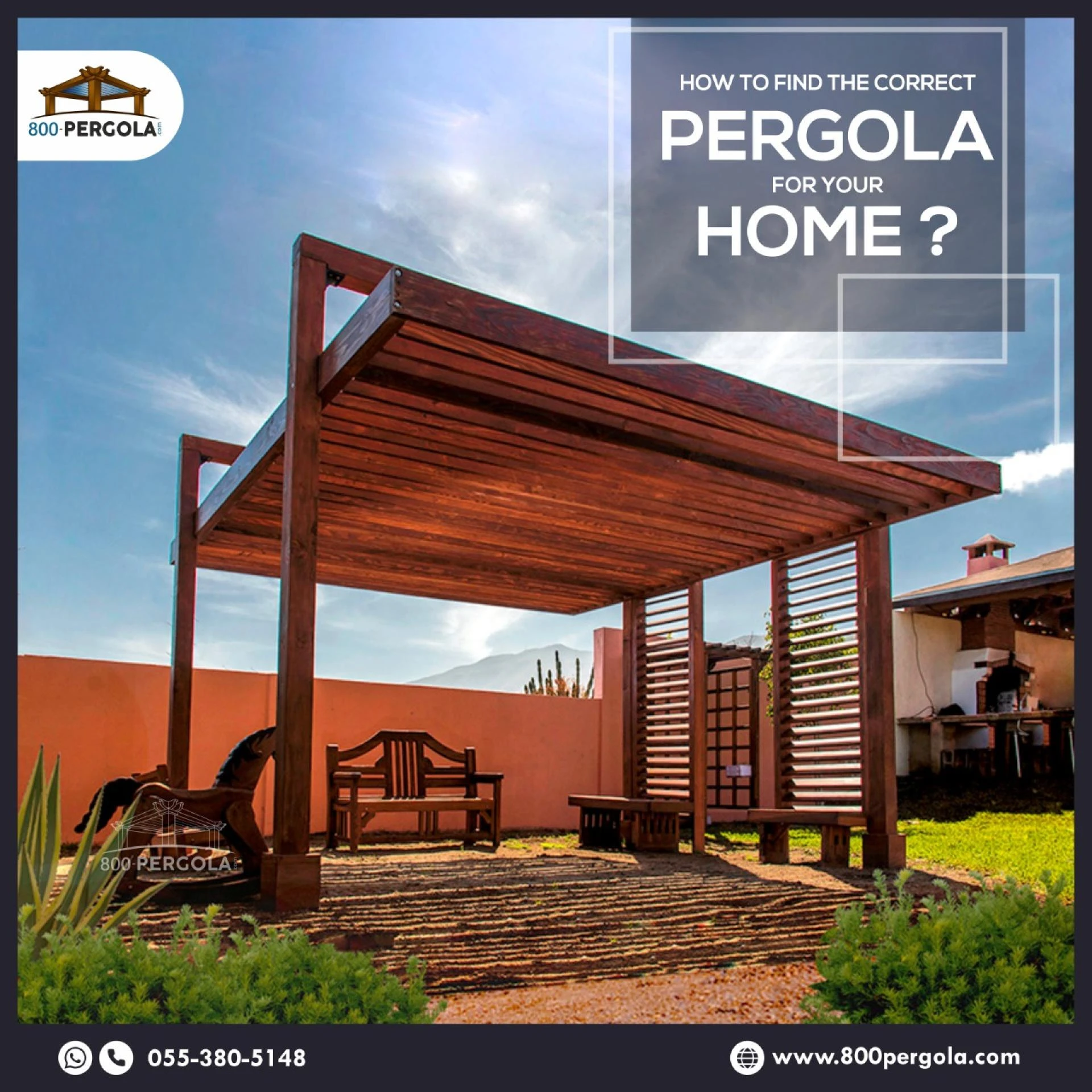 How to find the correct Pergola for your Home?