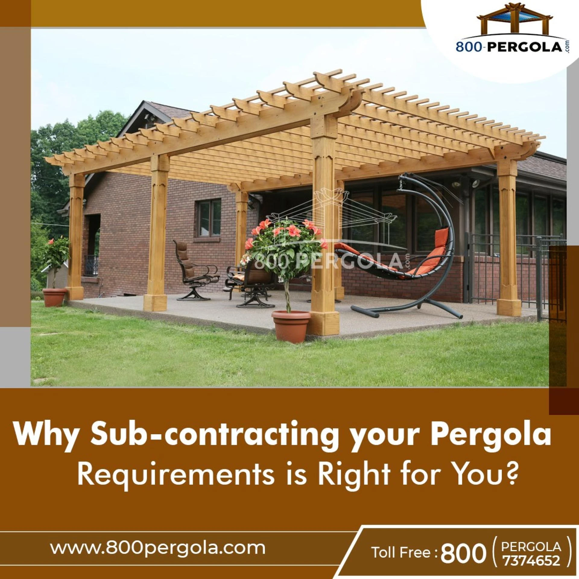 The 3 Best Kits of Pergola