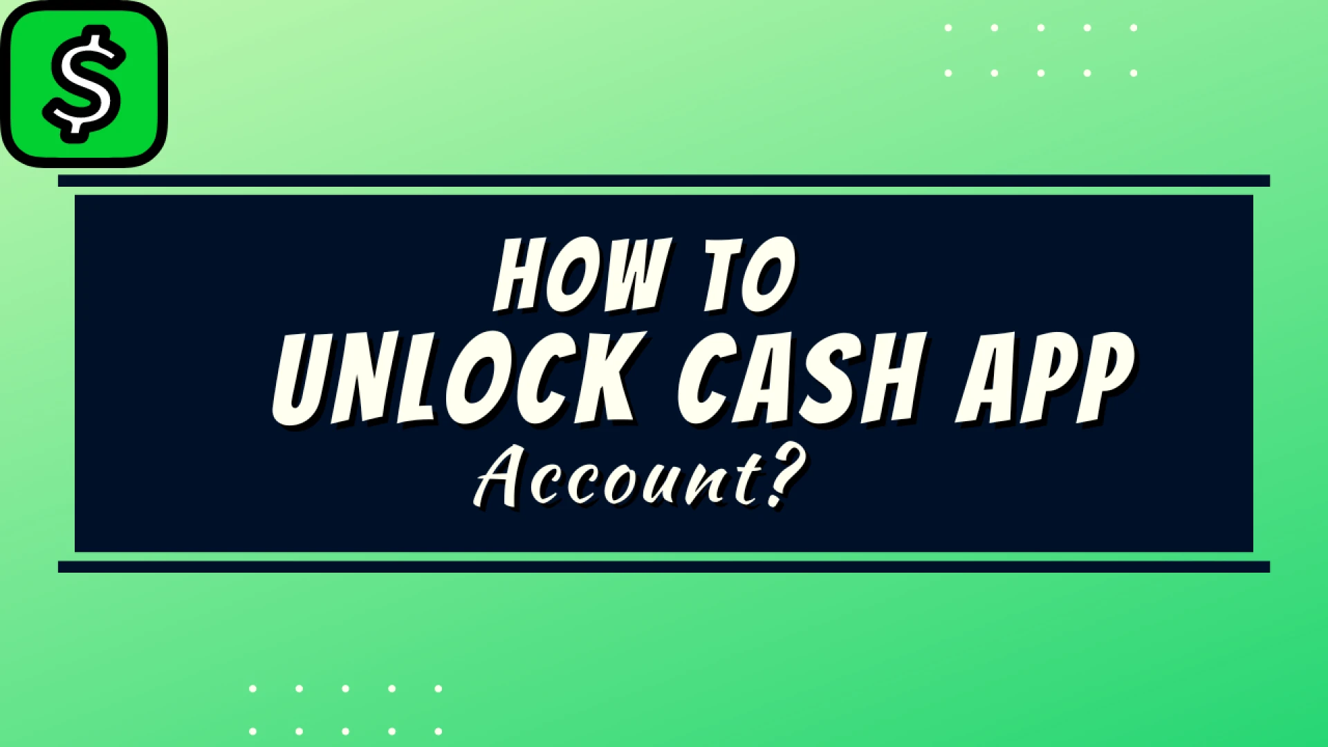 Cash App account locked due to unusual activity