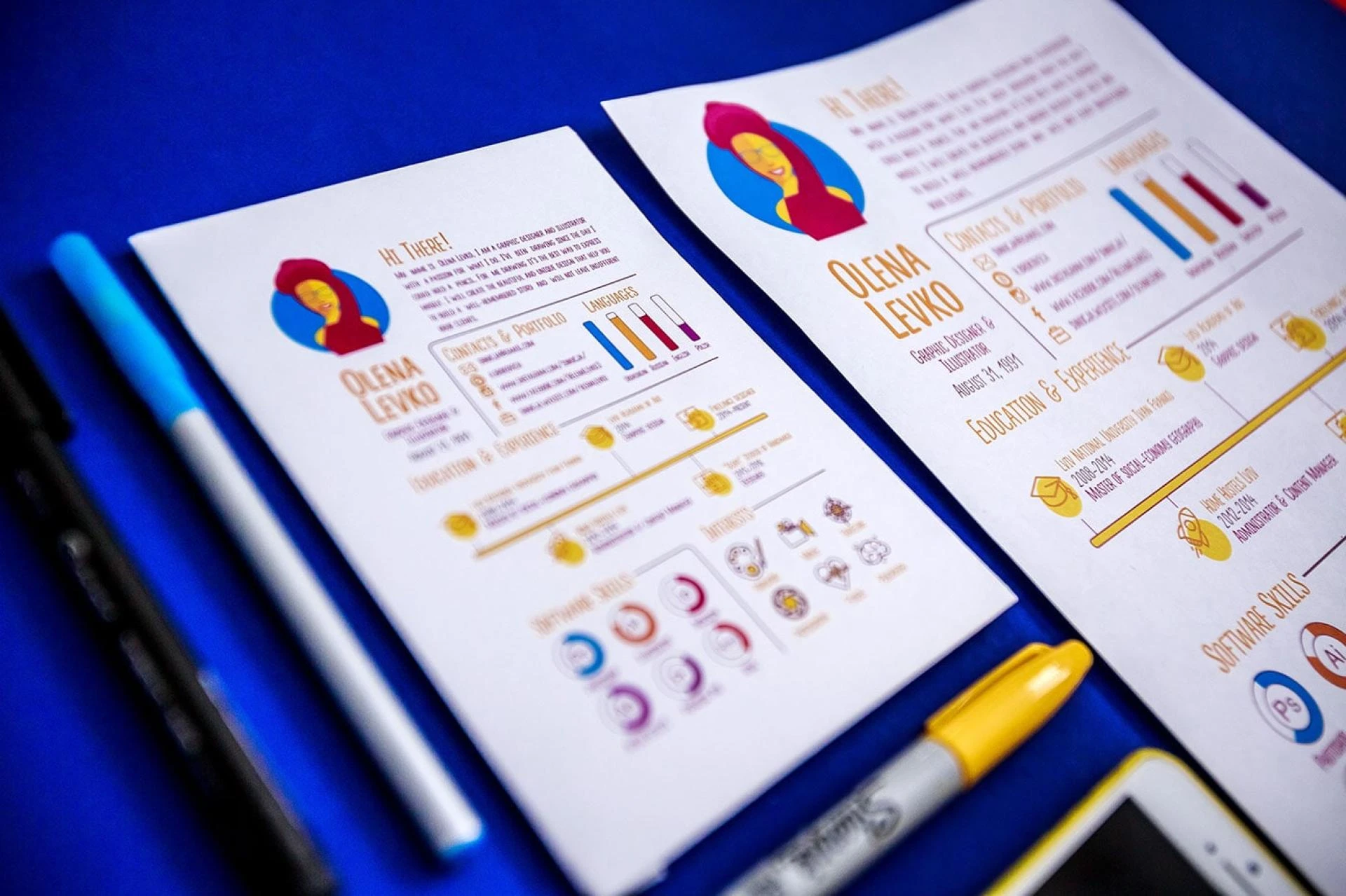 8 Easy Tricks To Make An Amazing Infographic Resume